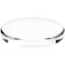 Plymor Clear Acrylic Beveled Round Display Base, 9" W x 9" D x 1" H